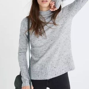 madewell donegal inland turtleneck in coziest yarn